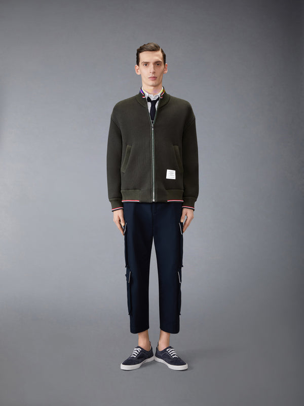 LOOPBACK OVERSIZED RWB STRIPE JACKET - image 3