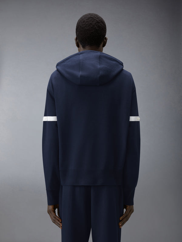 LOOPBACK JERSEY ARMBAND OVERSIZED HOODIE - image 3