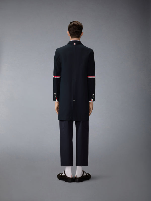DOUBLE FACE TECH TWILL 4-BAR SACK OVERCOAT - image 3