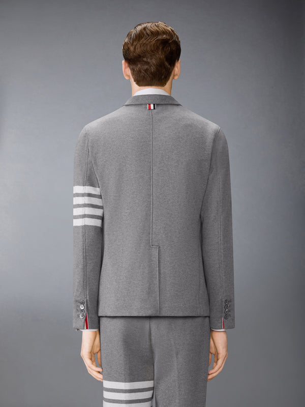 DOUBLE FACE KNIT 4-BAR SACK JACKET - image 2
