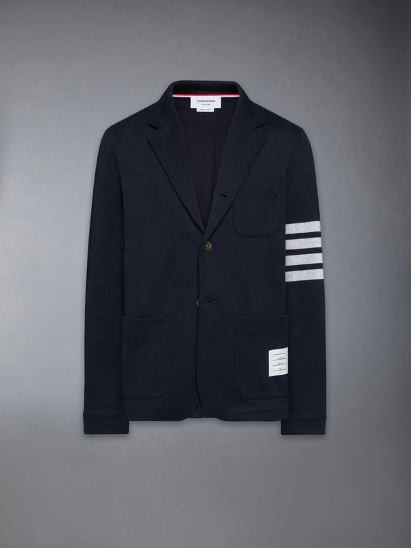 DOUBLE FACE KNIT 4-BAR SACK JACKET - featured image