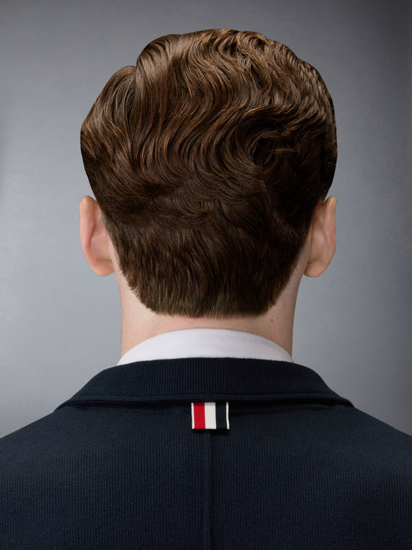 DOUBLE FACE KNIT 4-BAR SACK JACKET - image 4