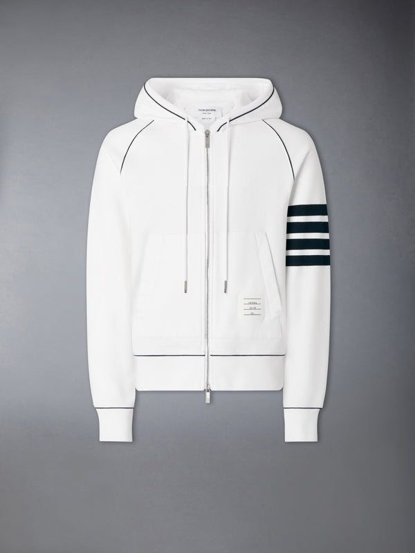 LOOPBACK 4-BAR ZIP UP HOODIE - featured image