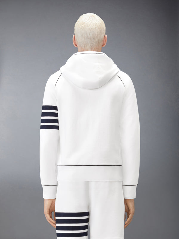 LOOPBACK 4-BAR ZIP UP HOODIE - image 2