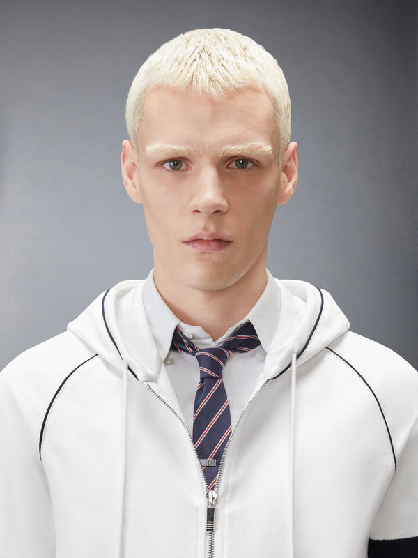 LOOPBACK 4-BAR ZIP UP HOODIE - image 4