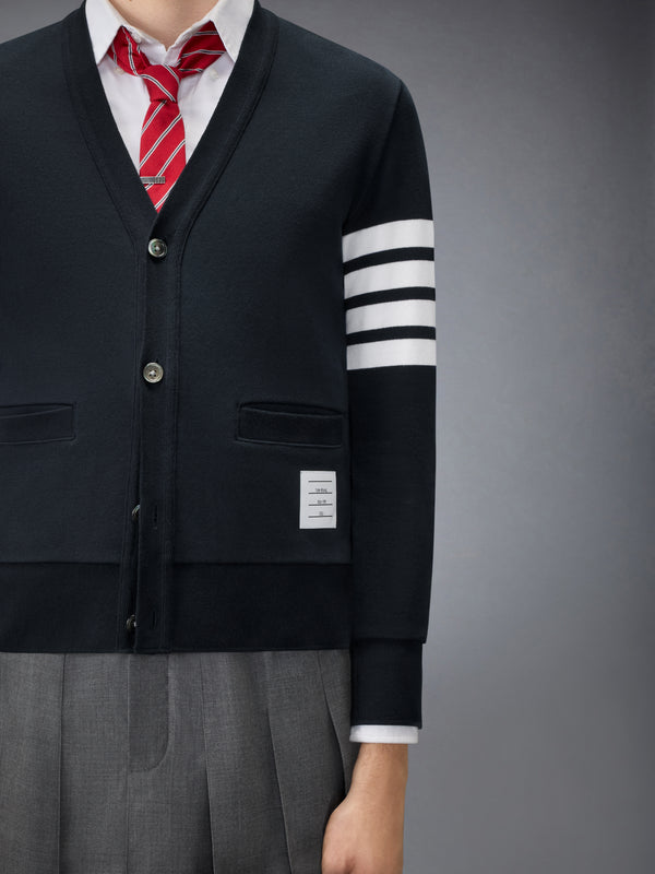 LOOPBACK 4-BAR BOAT EMBROIDERY CARDIGAN - image 5