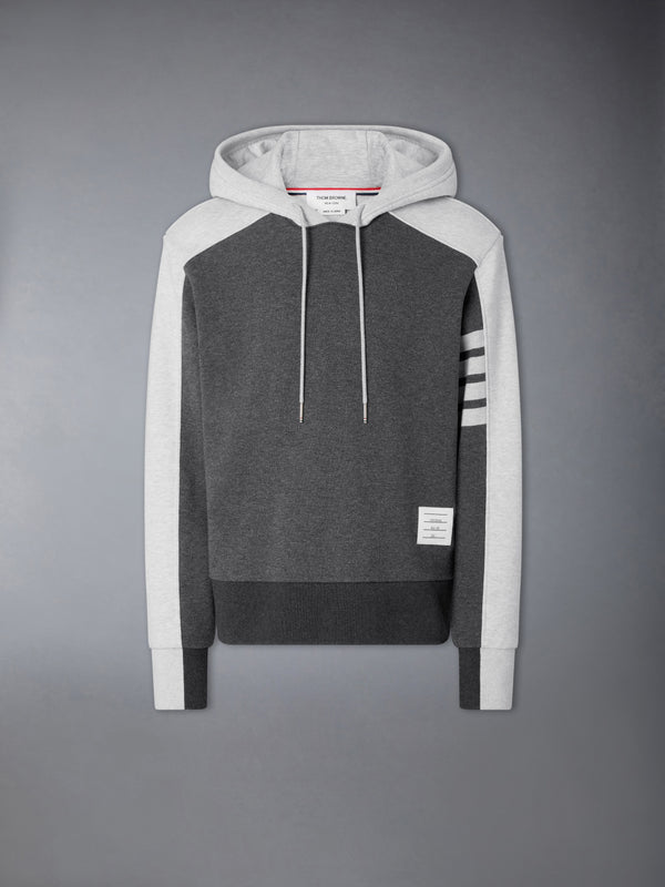 LOOPBACK 4-BAR COLORBLOCK HOODIE - featured image