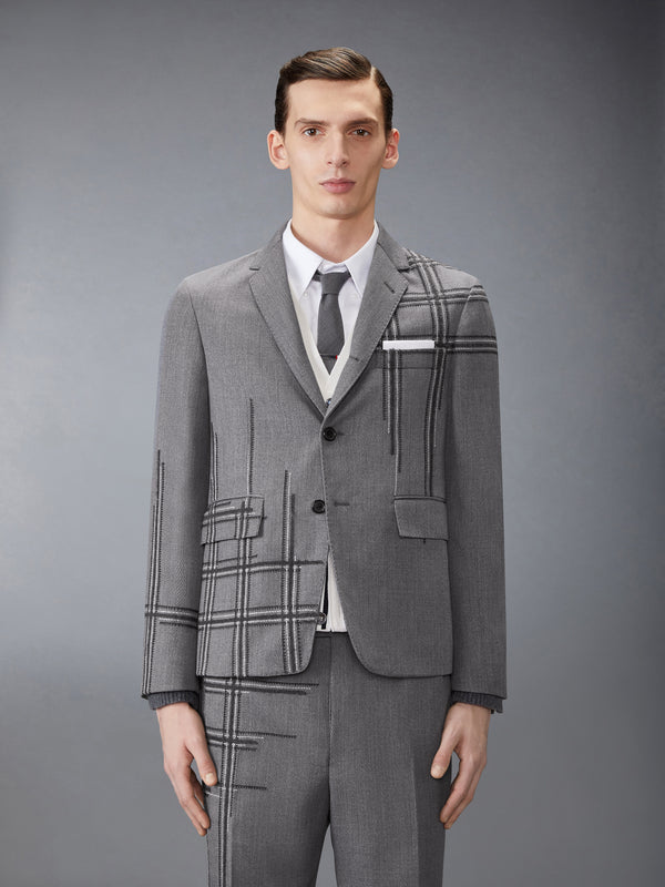 UNCONSTRUCTED WOOL SCHOOL UNIFORM SPORTCOAT - image 1