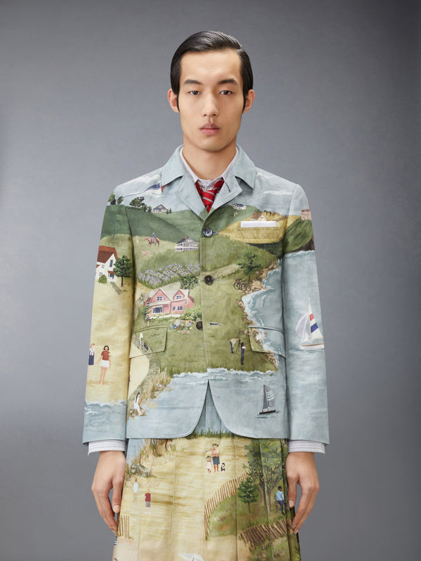 NANTUCKET SCENIC UNCONSTRUCTED SPORTCOAT - image 1