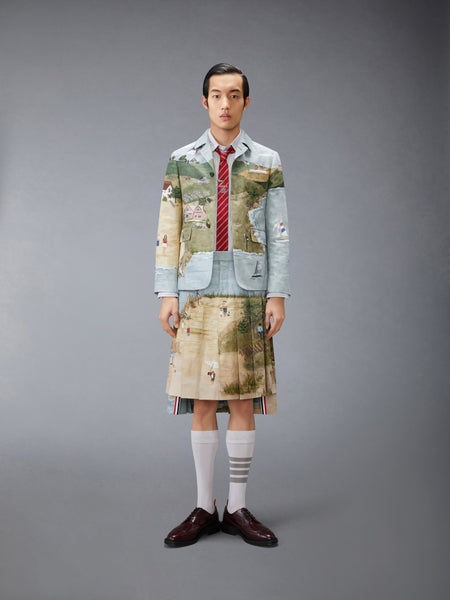 NANTUCKET SCENIC UNCONSTRUCTED SPORTCOAT SEASONAL MULTI
