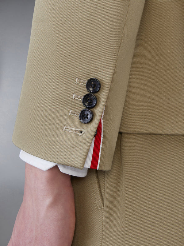 COTTON TWILL 4-BAR UNCONSTRUCTED SPORTCOAT - image 6