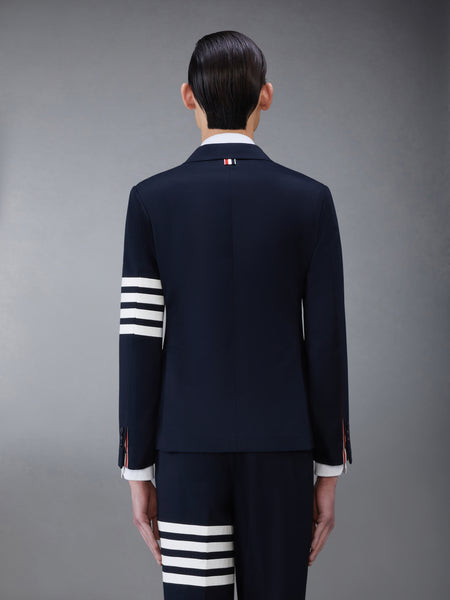 COTTON TWILL 4-BAR UNCONSTRUCTED SPORTCOAT NAVY