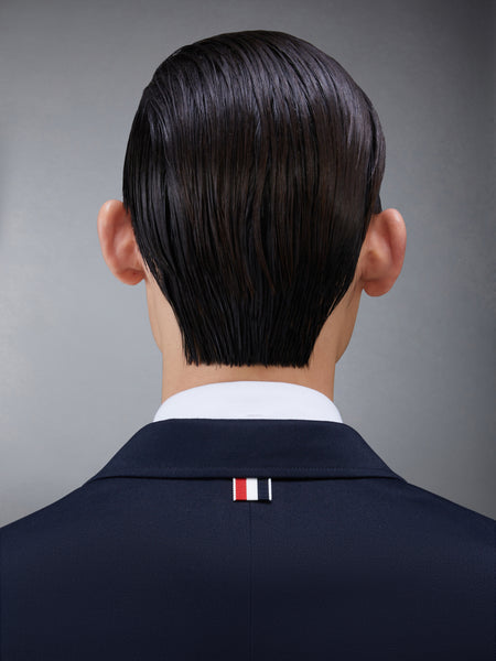 COTTON TWILL 4-BAR UNCONSTRUCTED SPORTCOAT NAVY