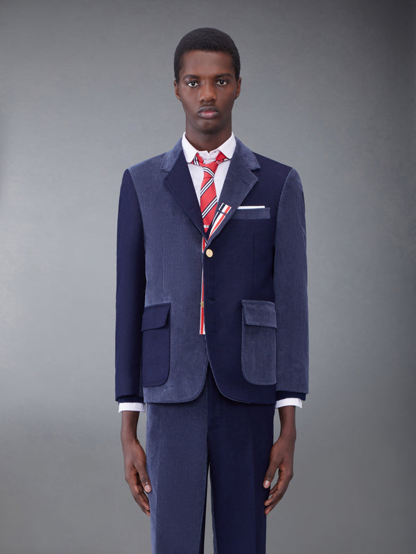 Fun-Mix Shetland Stripe Straight Fit Sport Coat - featured image