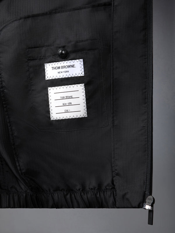 SHINY RIPSTOP RAGLAN 4-BAR TRACK JACKET - image 3