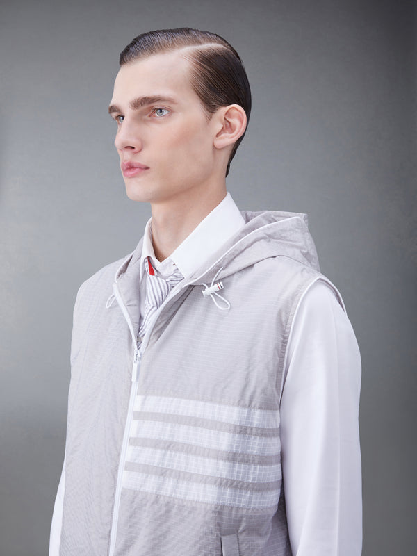 ULTRALIGHT RIPSTOP 4-BAR HOODED VEST - image 3