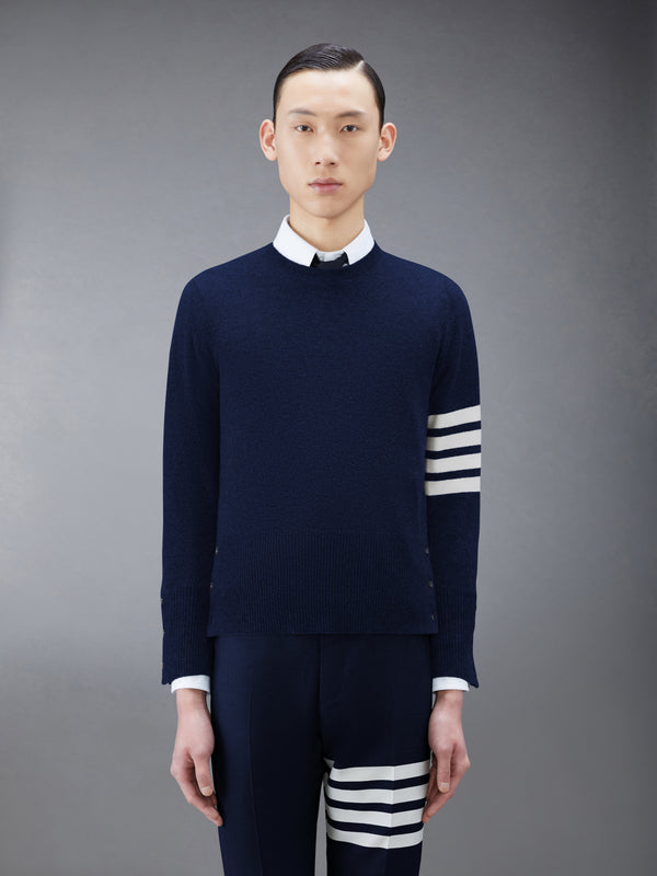 CLASSIC CASHMERE 4-BAR PULLOVER - featured image
