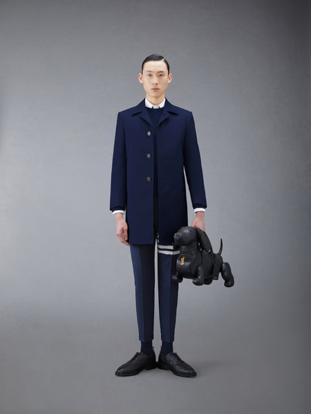 CLASSIC CASHMERE 4-BAR PULLOVER NAVY