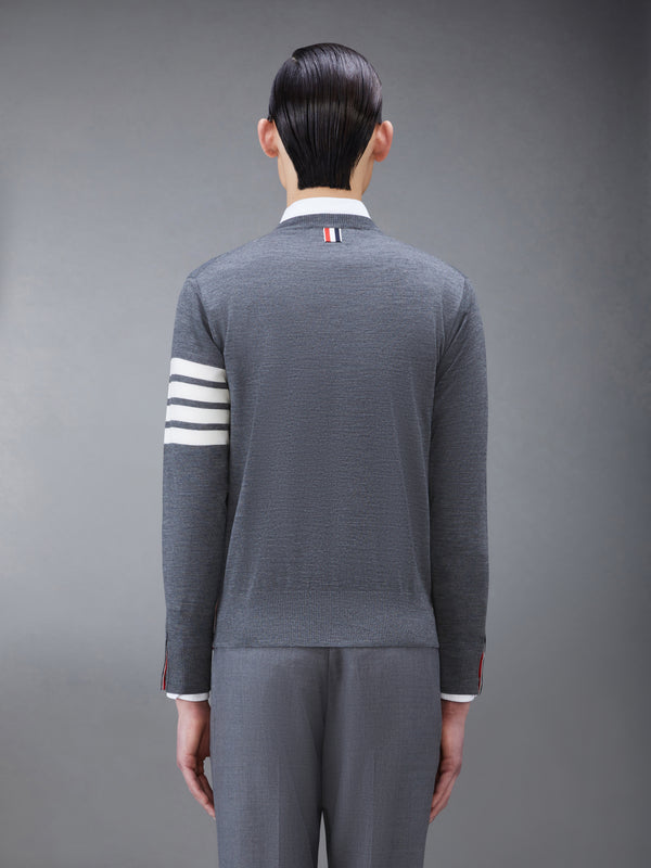 FINE MERINO WOOL 4-BAR PULLOVER - image 2