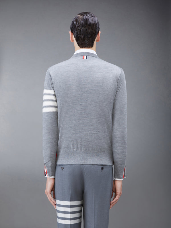 FINE MERINO WOOL 4-BAR PULLOVER - image 2