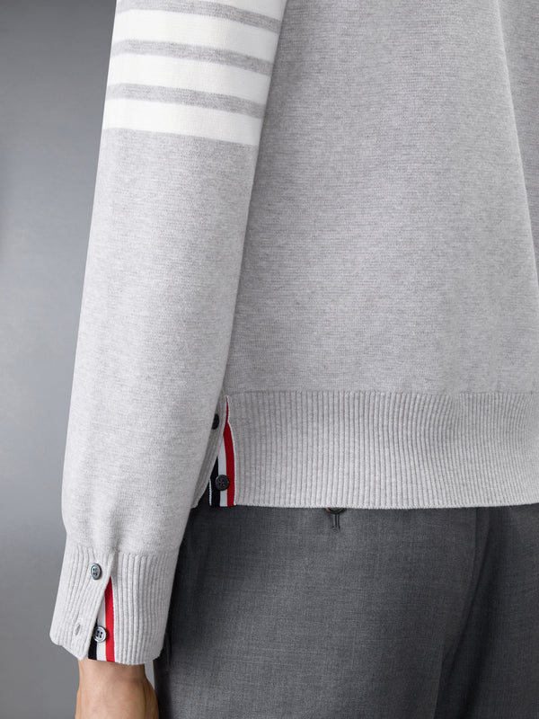COTTON CREPE 4-BAR PULLOVER - image 4
