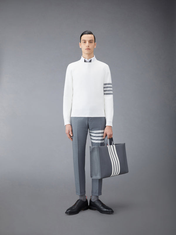 COTTON CREPE 4-BAR PULLOVER - image 3