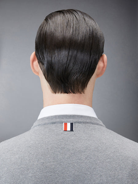 MILANO STITCH RWB ARM STRIPE PULLOVER LT GREY