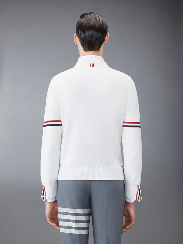 MILANO STITCH RWB ARM STRIPE PULLOVER - image 2