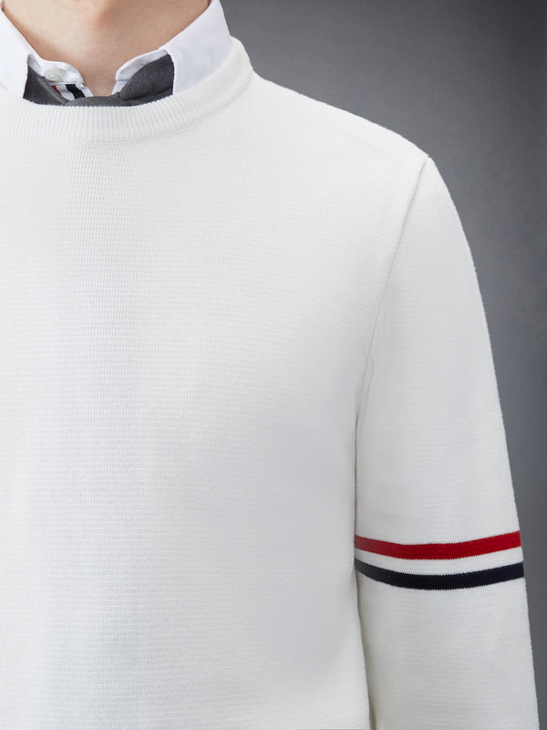 MILANO STITCH RWB ARM STRIPE PULLOVER - image 6