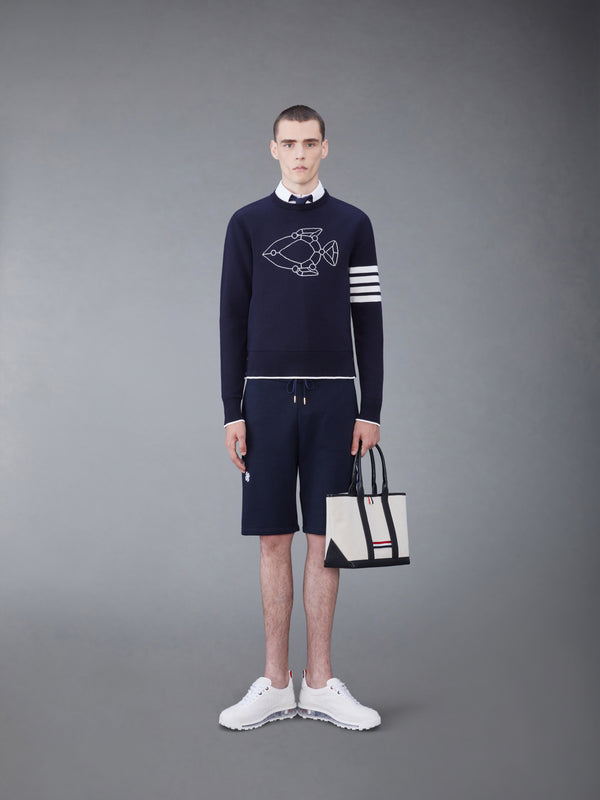 4-BAR FISH ICON CREW NECK PULLOVER - image 3