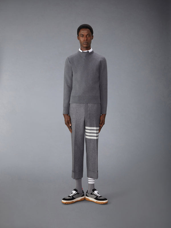 COTTON MILANO STITCH PULLOVER - image 3