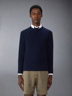 MERINO WOOL WASHED PIQUE  PULLOVER