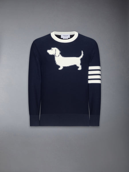 COTTON 4-BAR HECTOR PULLOVER NAVY