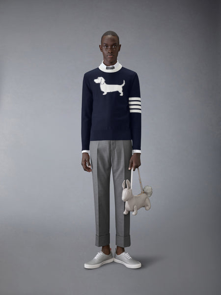 COTTON 4-BAR HECTOR PULLOVER NAVY