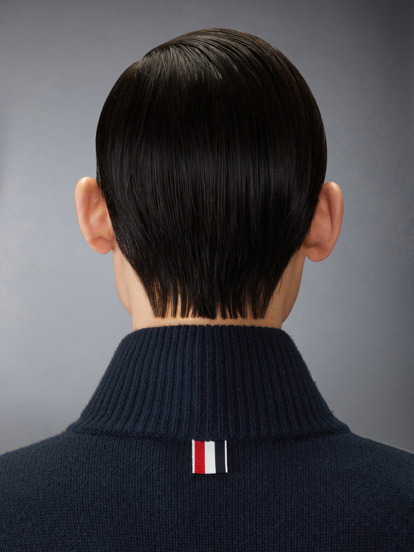 MERINO WOOL 4-BAR FUNNEL NECK PULLOVER - image 5