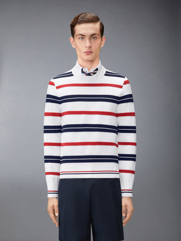 REPP STRIPE RWB PULLOVER - image 1