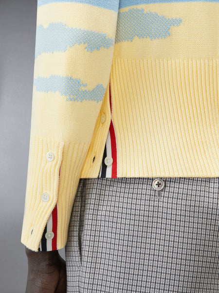 NANTUCKET SCENIC JERSEY PULLOVER WHITE