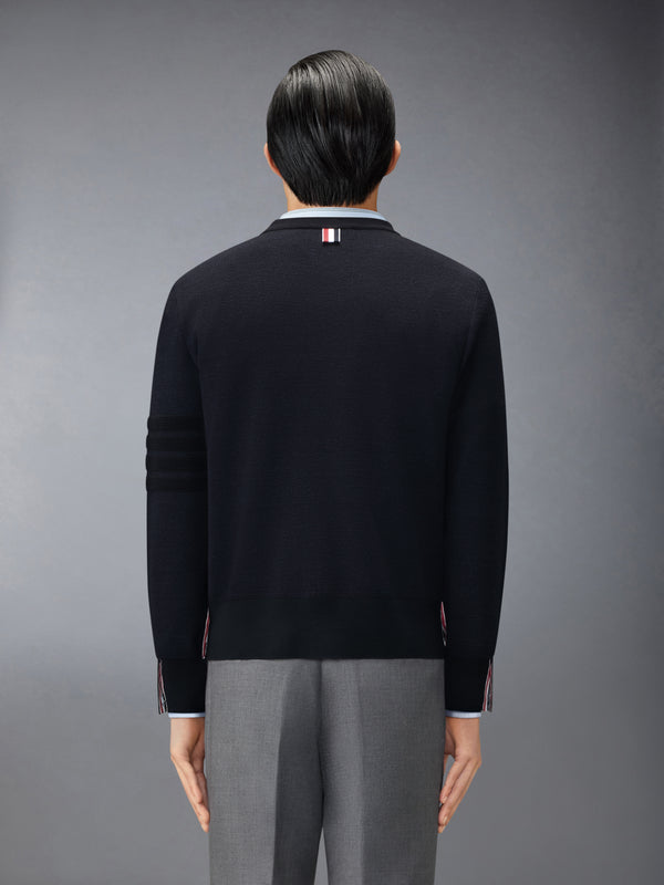 OTTOMAN MILANO STITCH 4-BAR BOMBER PULLOVER - image 2