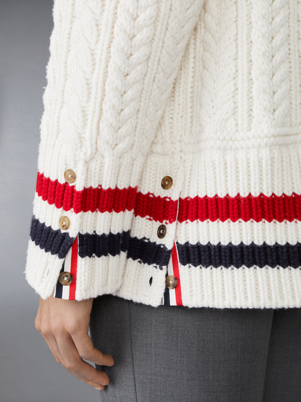 MERINO WOOL FAIR ISLE CRICKET PULLOVER - image 5