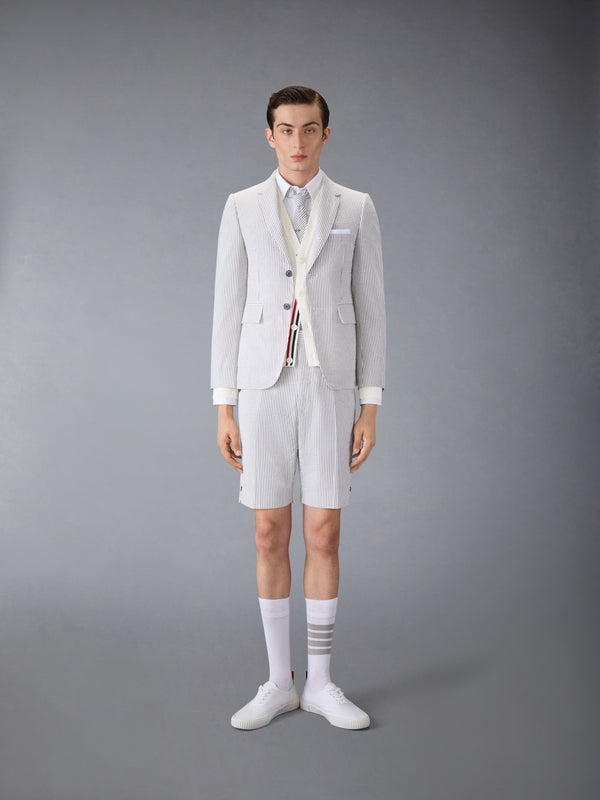 CLASSIC CASHMERE 4-BAR V-NECK CARDIGAN - image 3