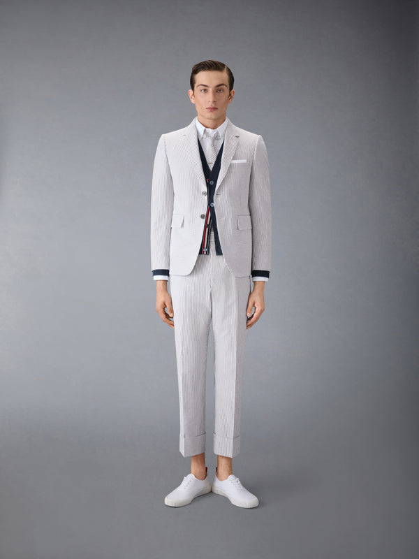 CLASSIC CASHMERE 4-BAR V-NECK CARDIGAN - image 3