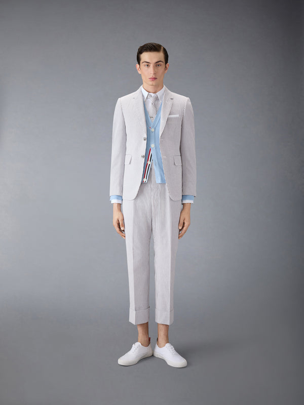 CLASSIC CASHMERE 4-BAR V-NECK CARDIGAN - image 3