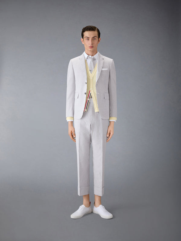 CLASSIC CASHMERE 4-BAR V-NECK CARDIGAN - image 3