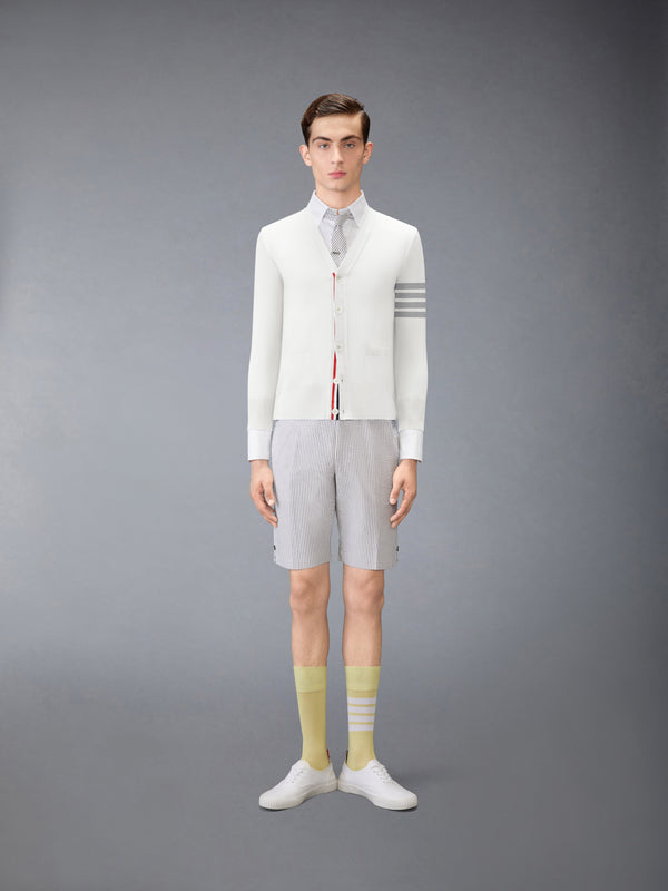 MERINO WOOL 4-BAR CLASSIC V-NECK CARDIGAN - image 3