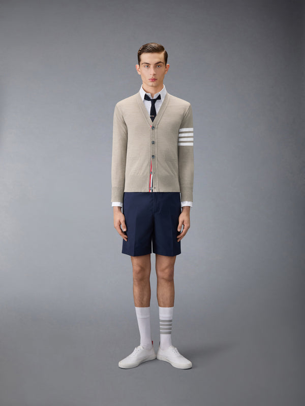 MERINO WOOL 4-BAR CLASSIC V-NECK CARDIGAN - image 3