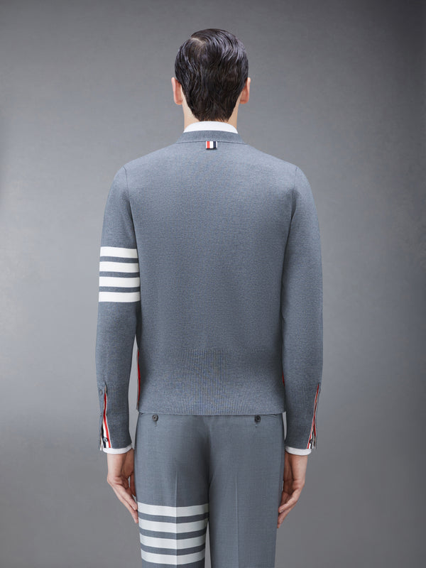 MERINO WOOL 4-BAR MILANO STITCH CARDIGAN - image 2