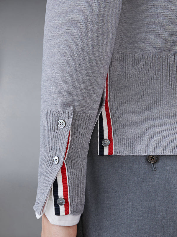 MERINO WOOL 4-BAR MILANO STITCH CARDIGAN - image 4
