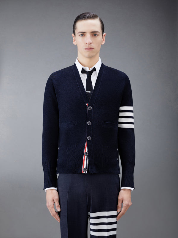 MERINO WOOL 4-BAR MILANO STITCH CARDIGAN - featured image