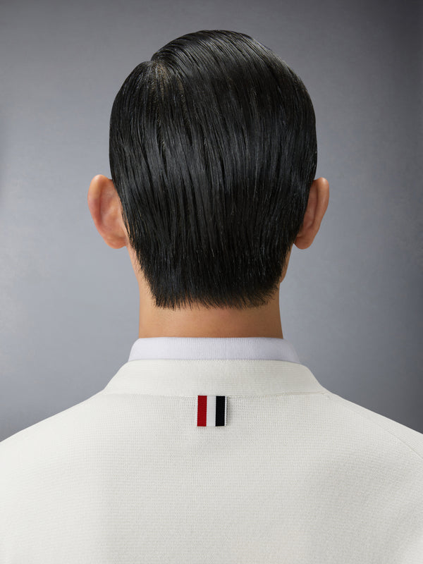 COTTON MILANO STITCH FLAG PATCH CARDIGAN - image 3