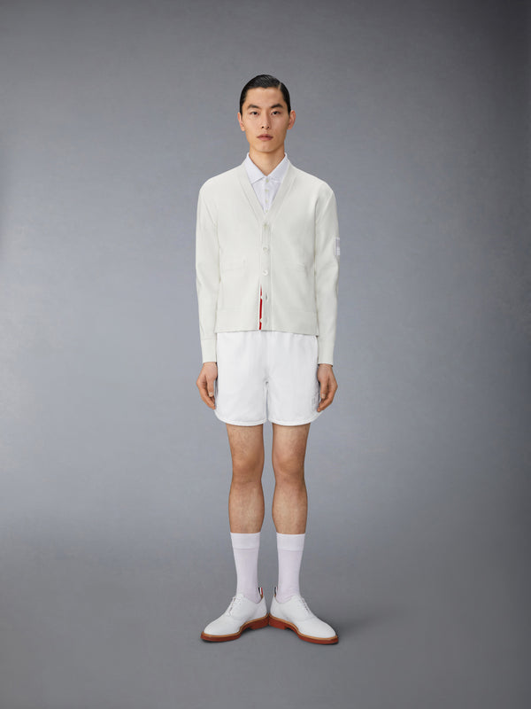 COTTON MILANO STITCH FLAG PATCH CARDIGAN - image 6